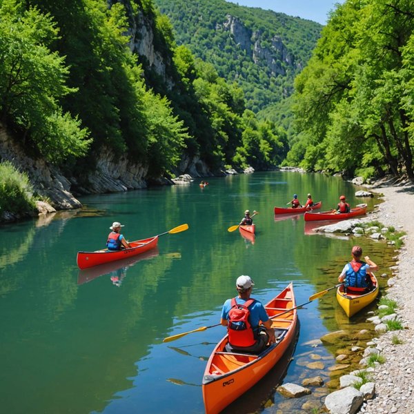 Top 5 des parcours inoubliables en canoë pour toute la famille en Ardèche - Découvrez-les sur Sport-et-Loisirs.fr!