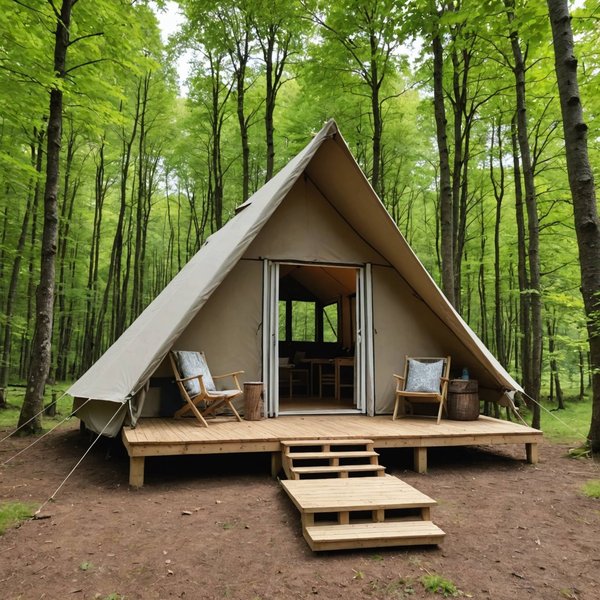 Glamping in der Auvergne: Erleben Sie Luxus inmitten der Natur